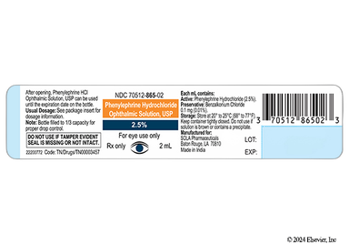 Phenylephrine Coupon - Phenylephrine 2ml of 2.5% eye dropper