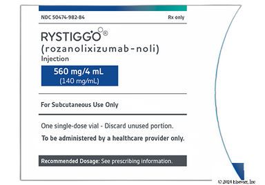 Rystiggo Coupon - Rystiggo 4ml of 560mg/4ml vial