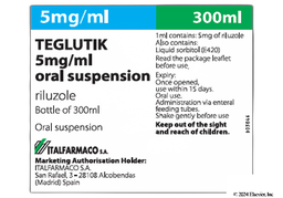 Teglutik Coupon - Teglutik 300ml of 5mg/ml bottle of oral suspension