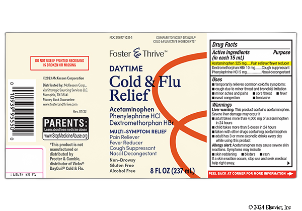 Acetaminophen/Dextromethorphan/Phenylephrine