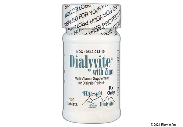 Dialyvite With Zinc