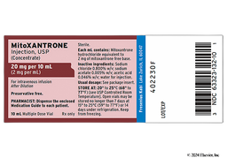 Mitoxantrone Coupon - Mitoxantrone 10ml of 20mg/10ml vial