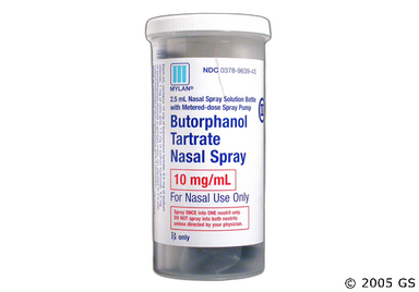 Butorphanol Coupon - Butorphanol 2.5ml of 10mg/ml nasal spray
