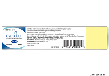 Cycloset Coupon - Cycloset 0.8mg tablet