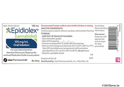 Epidiolex Coupon - Epidiolex 100mg/ml ml of oral solution