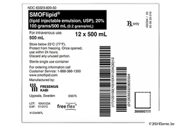 Smoflipid Coupon - Smoflipid 500ml of 0.2g/ml iv bag