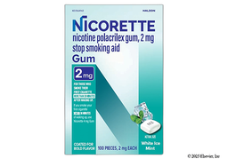 Nicorette Coupon - Nicorette 2mg piece of gum