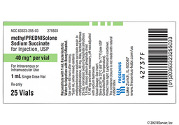 Methylprednisolone Sodium Succinate Coupon - Methylprednisolone Sodium Succinate 1ml of 40mg vial