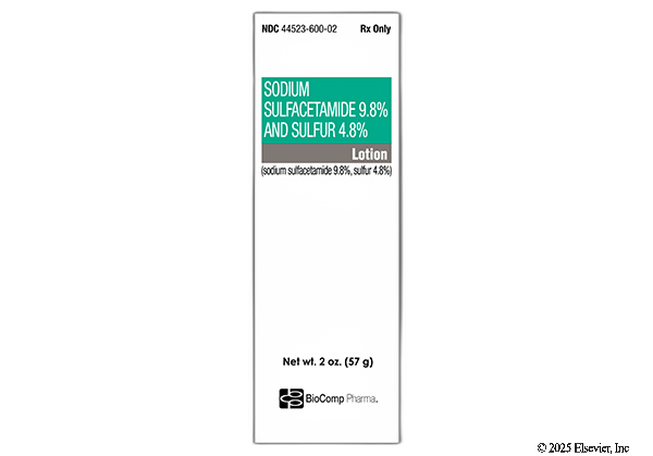 Sulfacetamide/Sulfur