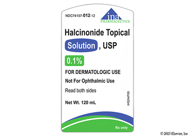 Halcinonide Coupon - Halcinonide 120ml of 0.1% bottle of topical solution