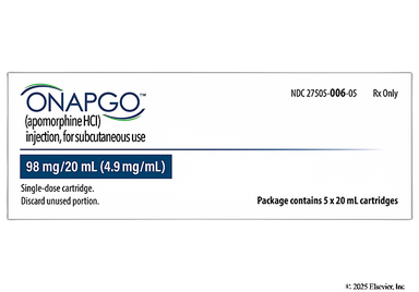Onapgo Coupon - Onapgo 5 cartridges of 98mg/20ml carton