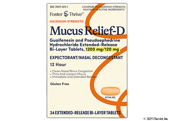 generic Mucinex D