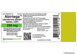 Abirtega Coupon - Abirtega 250mg of  tablet