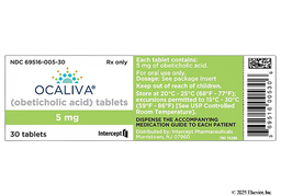 Ocaliva Coupon - Ocaliva 5mg of  tablet