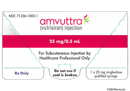 Amvuttra Coupon - Amvuttra 0.5ml prefilled syringe of 25mg/0.5ml carton