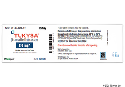 Tukysa Coupon - Tukysa 120 tablets of 150mg bottle