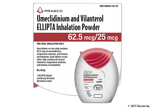 Umeclidinium/Vilanterol Ellipta