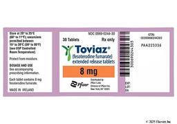 Toviaz Coupon - Toviaz 8mg tablet