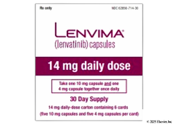 Lenvima Coupon - Lenvima 60 capsules of 14mg per day dose pack
