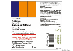 Aptivus Coupon - Aptivus 250mg of  capsule