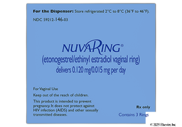 NuvaRing Coupon - NuvaRing 3 rings of 0.12mg/0.015mg box