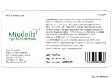 Miudella Coupon - Miudella  of 1 unit iud
