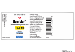 Hemiclor Coupon - Hemiclor 12.5mg of  tablet