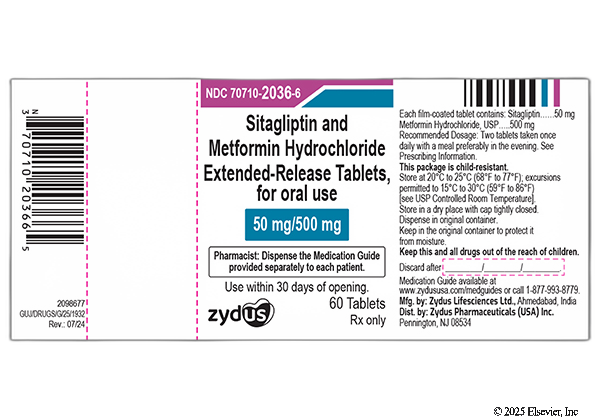Sitagliptin/Metformin ER
