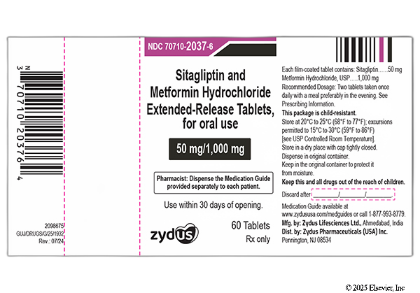 Sitagliptin/Metformin ER