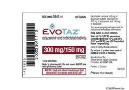 Evotaz Coupon - Evotaz 300mg/150mg tablet