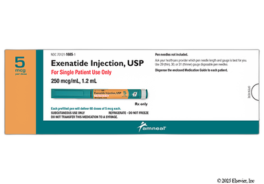 Exenatide Coupon - Exenatide 5mcg of  pen