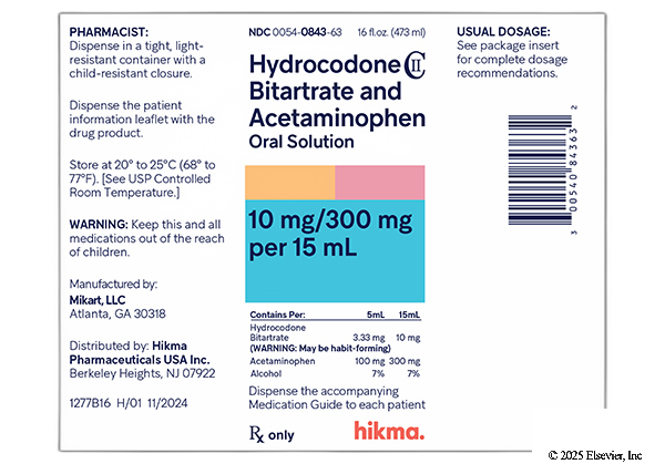Hydrocodone/Acetaminophen