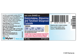 Emtricitabine/Rilpivirine/Tenofovir Coupon - Emtricitabine/Rilpivirine/Tenofovir 200mg/25mg/300mg of  tablet