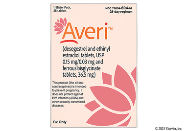 Averi Coupon - Averi 28 tablets of 0.15mg/0.03mg package