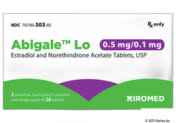 Abigale Lo Coupon - Abigale Lo 28 tablets of 0.5mg/0.1mg package