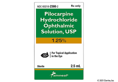 Pilocarpine Coupon - Pilocarpine 2.5ml of 1.25% eye dropper