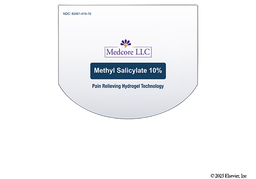 Methyl Salicylate Coupon - Methyl Salicylate 10 patches of 10% carton