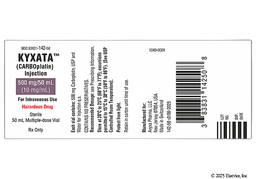 Kyxata Coupon - Kyxata 50ml of 500mg/50ml vial