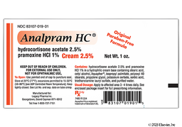 Analpram HC Coupon - Analpram HC 30g of 2.5%/1% tube of cream