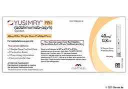Yusimry Coupon - Yusimry 2 pens of 40mg/0.8ml carton