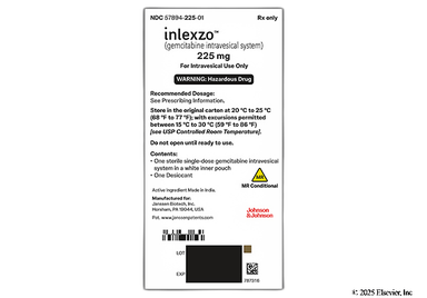 Inlexzo Coupon - Inlexzo intravesical system of 255mg kit