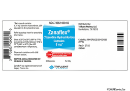 Zanaflex Coupon - Zanaflex 8mg of  capsule