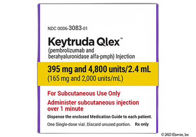 Keytruda Qlex Coupon - Keytruda Qlex 2.4ml of 395mg and 4800 units/2.4ml vial