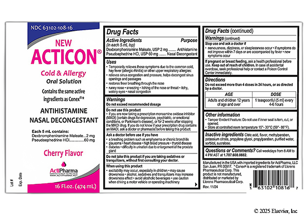 Dexbrompheniramine/Pseudoephedrine