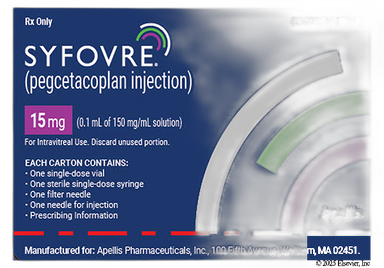 Syfovre Coupon - Syfovre 15mg of 150mg/ml vial