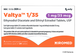 Valtya 1/35 Coupon - Valtya 1/35 28 tablets of 1mg/35mcg package