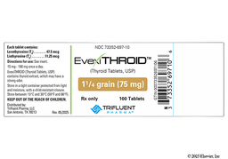 Evexithroid Coupon - Evexithroid 47.5mcg/11.25mcg of  tablet