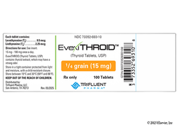 Evexithroid Coupon - Evexithroid 9.5mcg/2.25mcg of  tablet