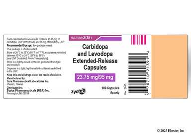 Carbidopa/Levodopa ER Coupon - Carbidopa/Levodopa ER 23.75mg/95mg of  capsule