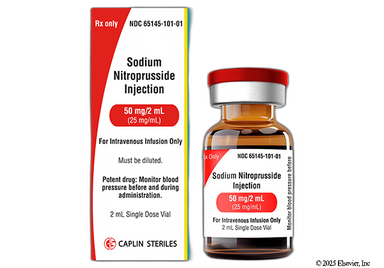 Sodium Nitroprusside Coupon - Sodium Nitroprusside 2ml of 25mg/ml vial